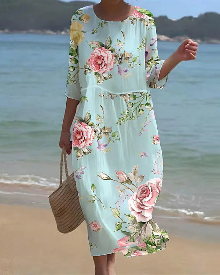 Alice™ | Elegant Floral Dress