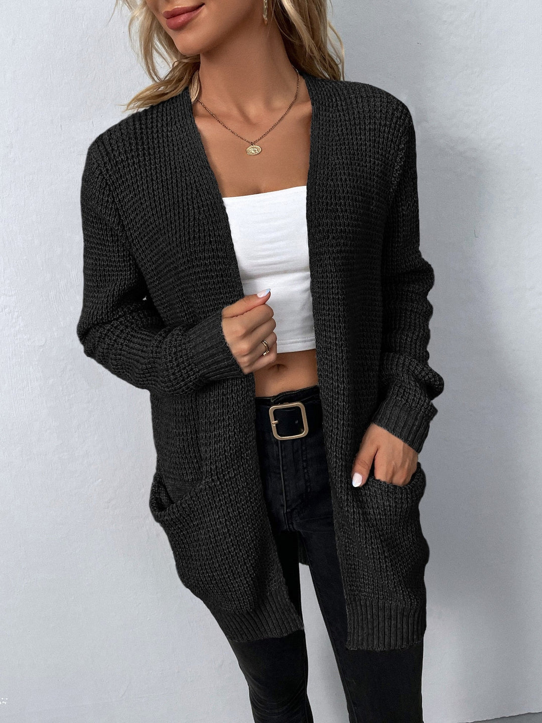 Tatiana - Long Sleeve Knitted Cardigan By Aussentials