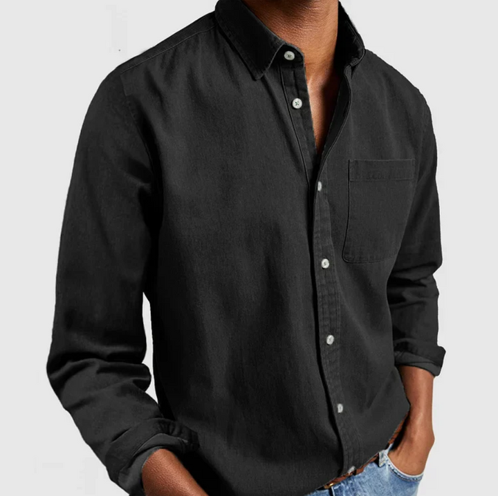 Mario | Men's Cotton Blend Shirt By Aussentials