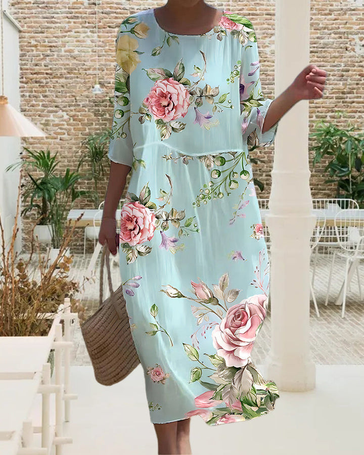 Alice™ | Elegant Floral Dress